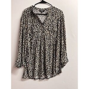 Cocomo   Top, Plus sz 2X Printed stretch